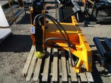 2025 FUTURE SKID STEER HYDRAULIC PILE HAMMER ATTACHMENT (UNUSED)