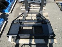 2025 AGT SKID STEER FORK ATTACHMENT W/ 48'' X 4'' FORKS (UNUSED)