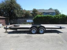 2015 MIDSOTA NOVA TB8220 TANDEM AXLE TILT DECK TRAILER