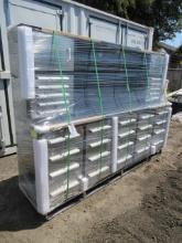 2025 9.5' 30-DRAWER WORKBENCH (UNUSED)