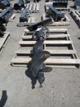 2025 FUTURE MINI SKID STEER AUGER ATTACHMENT W/ 12'' BIT (UNUSED)