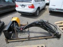 2025 SKID STEER SWING BOOM BACKHOE ATTACHMENT (UNUSED)
