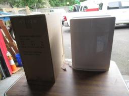 WYND MAX ROOM AIR PURIFIER W/ DOUBLE V SERIES HEPA FILTERS, PURIFIES 1200SQ FT IN 30 MIN, 24" H X