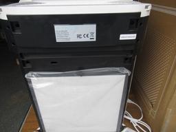 WYND MAX ROOM AIR PURIFIER W/ DOUBLE V SERIES HEPA FILTERS, PURIFIES 1200SQ FT IN 30 MIN, 24" H X