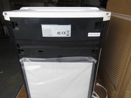 WYND MAX ROOM AIR PURIFIER W/ DOUBLE V SERIES HEPA FILTERS, PURIFIES 1200SQ FT IN 30 MIN, 24" H X