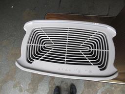 WYND MAX ROOM AIR PURIFIER W/ DOUBLE V SERIES HEPA FILTERS, PURIFIES 1200SQ FT IN 30 MIN, 24" H X