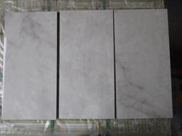 (28) BOXES/(224) PIECES TOTAL OF 12'' X 24'' ALLEN ROTH PORCELAIN WALL/FLOOR TILES (MOONLIGHT GRAY)