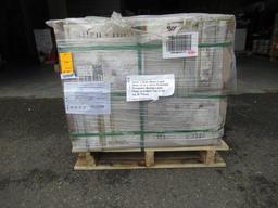 (28) BOXES/(224) PIECES TOTAL OF 12'' X 24'' ALLEN ROTH PORCELAIN WALL/FLOOR TILES (MOONLIGHT GRAY)