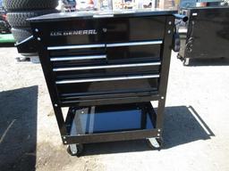 US GENERAL 5-DRAWER ROLLING TOOL CART