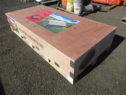 2025 SG1420 14' X 20' SINGLE GARAGE METAL SHED (UNUSED)