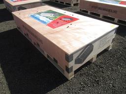 2025 SG1420 14' X 20' SINGLE GARAGE METAL SHED (UNUSED)