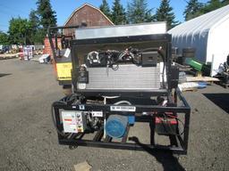 THERMO KING PORTABLE INDUSTRIAL AC UNIT, STEEL FRAME, ON CASTERS, CUTLER HAMMER CONTROLS,