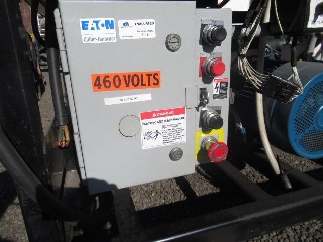 THERMO KING PORTABLE INDUSTRIAL AC UNIT, STEEL FRAME, ON CASTERS, CUTLER HAMMER CONTROLS,