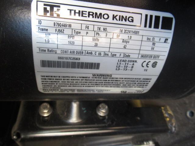 THERMO KING PORTABLE INDUSTRIAL AC UNIT, STEEL FRAME, ON CASTERS, CUTLER HAMMER CONTROLS,