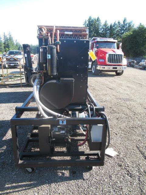 THERMO KING PORTABLE INDUSTRIAL AC UNIT, STEEL FRAME, ON CASTERS, CUTLER HAMMER CONTROLS,