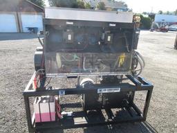 THERMO KING PORTABLE INDUSTRIAL AC UNIT, STEEL FRAME, ON CASTERS, CUTLER HAMMER CONTROLS,