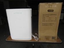 WYND MAX ROOM AIR PURIFIER W/ DOUBLE V SERIES HEPA FILTERS, PURIFIES 1200SQ FT IN 30 MIN, 24" H X