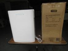 WYND MAX ROOM AIR PURIFIER W/ DOUBLE V SERIES HEPA FILTERS, PURIFIES 1200SQ FT IN 30 MIN, 24" H X