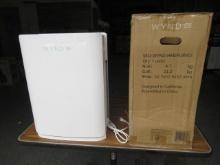WYND MAX ROOM AIR PURIFIER W/ DOUBLE V SERIES HEPA FILTERS, PURIFIES 1200SQ FT IN 30 MIN, 24" H X