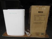 WYND MAX ROOM AIR PURIFIER W/ DOUBLE V SERIES HEPA FILTERS, PURIFIES 1200SQ FT IN 30 MIN, 24" H X