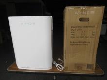 WYND MAX ROOM AIR PURIFIER W/ DOUBLE V SERIES HEPA FILTERS, PURIFIES 1200SQ FT IN 30 MIN, 24" H X