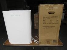 WYND MAX ROOM AIR PURIFIER W/ DOUBLE V SERIES HEPA FILTERS, PURIFIES 1200SQ FT IN 30 MIN, 24" H X