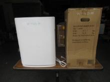 WYND MAX ROOM AIR PURIFIER W/ DOUBLE V SERIES HEPA FILTERS, PURIFIES 1200SQ FT IN 30 MIN, 24" H X