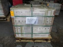 (28) BOXES/(224) PIECES TOTAL OF 12'' X 24'' ALLEN ROTH PORCELAIN WALL/FLOOR TILES (MOONLIGHT GRAY)
