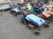 (2) DIXON ZTR GAS WALK BEHIND MOWERS, KOHLER COMMAND 15 ENGINE, 36'' CUTTING WIDTH, (1) METER READS