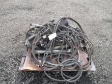 HYDRAULIC POWER UNIT W/ MOTOR, HOSES, & REGULATORS