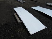 (3) 3' X 12'' X 1/4'' STAINLESS STEEL SHEETS