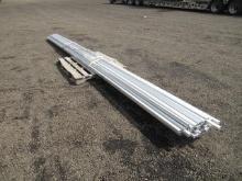APPROX (45) 20' ALUMINUM SQUARE TUBING