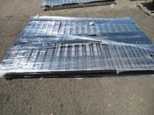 2025 20' BI-PARTING IRON GATE W/ CIRCLE ART (UNUSED)