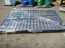 2025 20' BI-PARTING IRON GATE W/ CIRCLE ART (UNUSED)