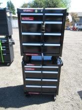 (2) 4-DRAWER ROLLING TOOL CHESTS
