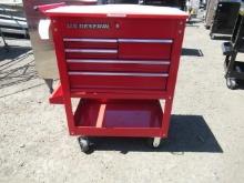 US GENERAL 5-DRAWER ROLLING TOOL CART