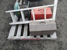 ROL-AIR PORABLE AIR COMPRESSOR, (2) TOOLBOXES, & ASSORTED TOOLS