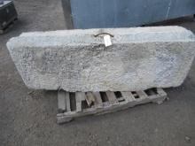 6' X 16'' X 24'' CONCRETE BARRIER W/ LIFTING EYE