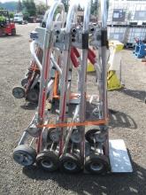(2) GEMINI & (2) LIBERATOR ALUMINUM CONVERTIBLE HAND TRUCKS