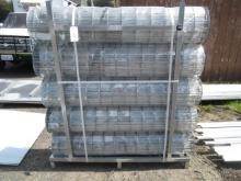 (5) ROLLS OF 2025 ALL METAL K0520 5' X 66' HOT-DIP GALVANIZED WELDED WIRE MESH (UNUSED)