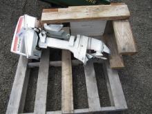 JOHNSON SEAHORSE 4.5HP OUTBOARD BOAT MOTOR, 87CC