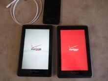 LG CELL PHONE *CRACKED SCREEN, & (2) VERIZON ELLIPSIS 7'' 4G LTE TOUCHSCREEN ANDRIOD TABLETS W/ 7''