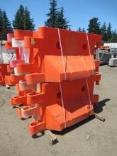 (10) 6' ROO GUARDS INTERLOCKING BARRIERS