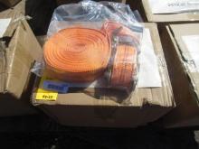 (8) 2025 ABOSS 5000LB 2'' RATCHET STRAPS (UNUSED)