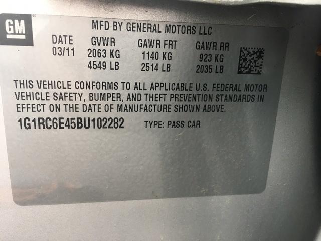 2011 Chevro Volt