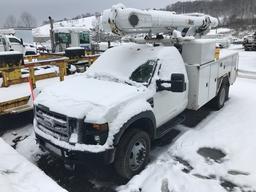 2008 FORD   F550 SD ALTEC BUCK