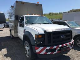 2008 FORD F450 SD XL HIGH UT