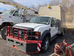 2008 FORD F450 SD XL HIGH TO