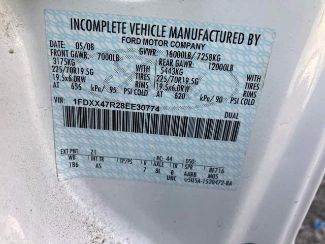 2008 FORD F450 SD XL HIGH TO