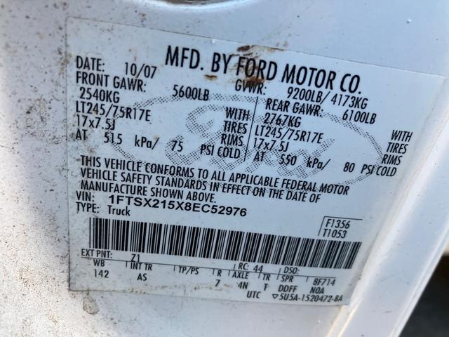 2008 FORD F250 XL EXTENDED C